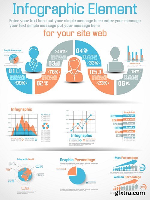 Infographics Elements #36 - 25 EPS