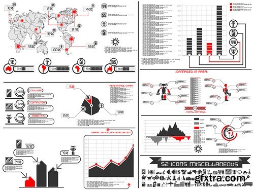 Infographics Elements #36 - 25 EPS