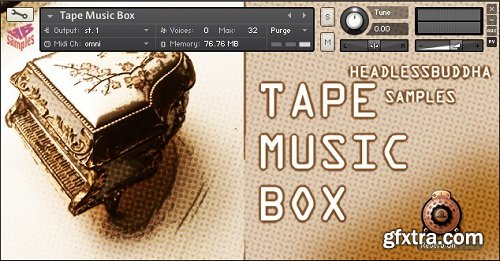 HeadlessBuddha Samples Tape Music Box KONTAKT-SYNTHiC4TE