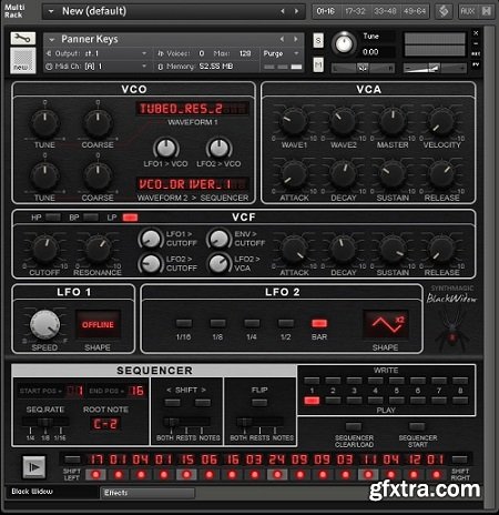 Synth Magic Black Widow KONTAKT