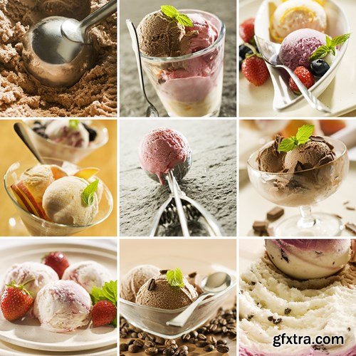 Ice Cream Collection 4, 25 UHQ JPEG