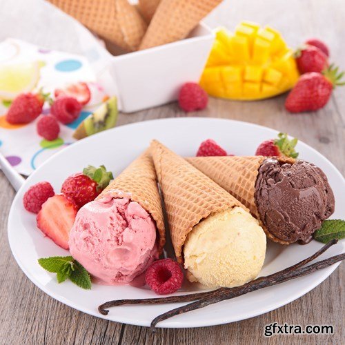 Ice Cream Collection 4, 25 UHQ JPEG