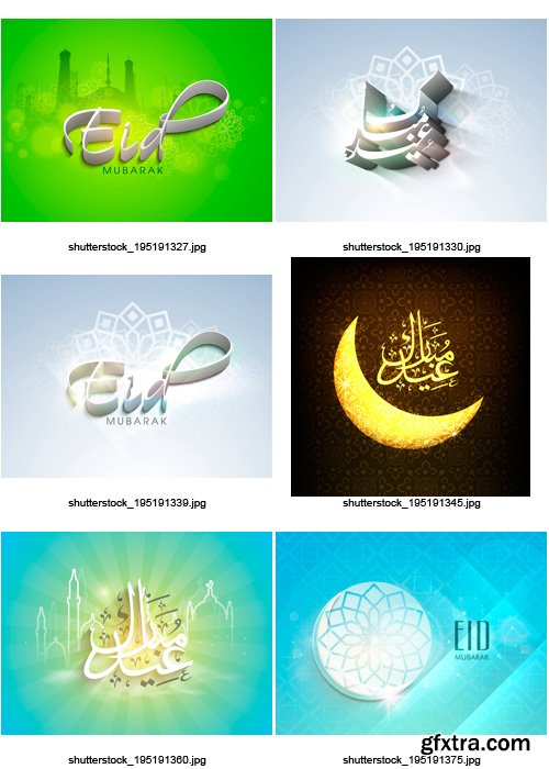 Amazing SS - Eid Mubarak 7, 25xEPS