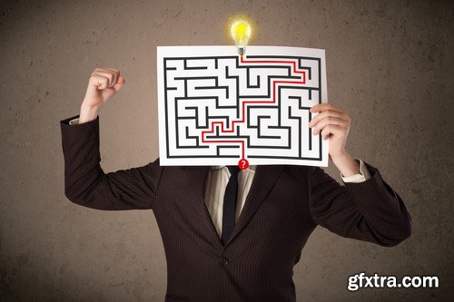 Stock Photos - Maze 2, 25xJPG