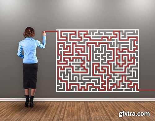 Stock Photos - Maze 2, 25xJPG