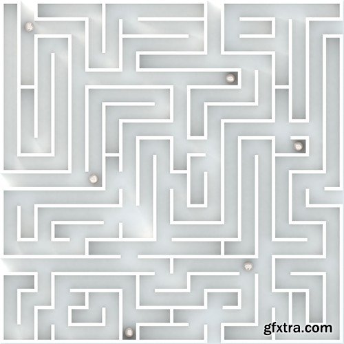 Stock Photos - Maze 2, 25xJPG