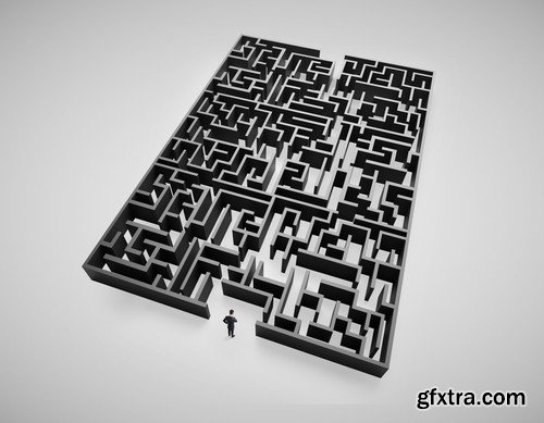 Stock Photos - Maze 2, 25xJPG