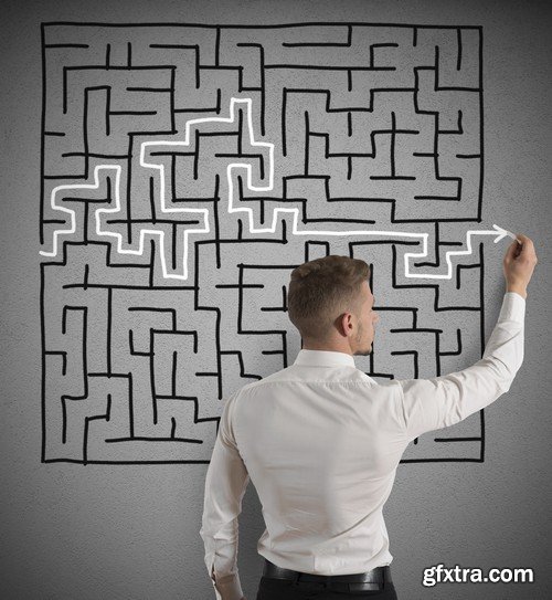 Stock Photos - Maze 2, 25xJPG