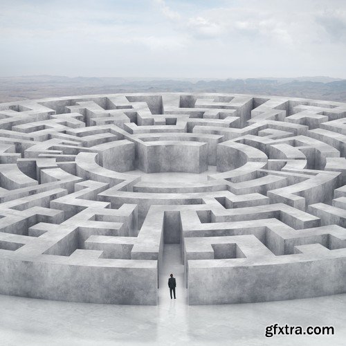 Stock Photos - Maze 2, 25xJPG