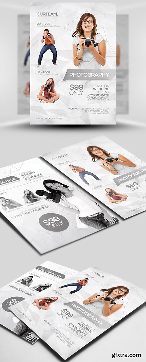 Photography Flyer Templates Set 2