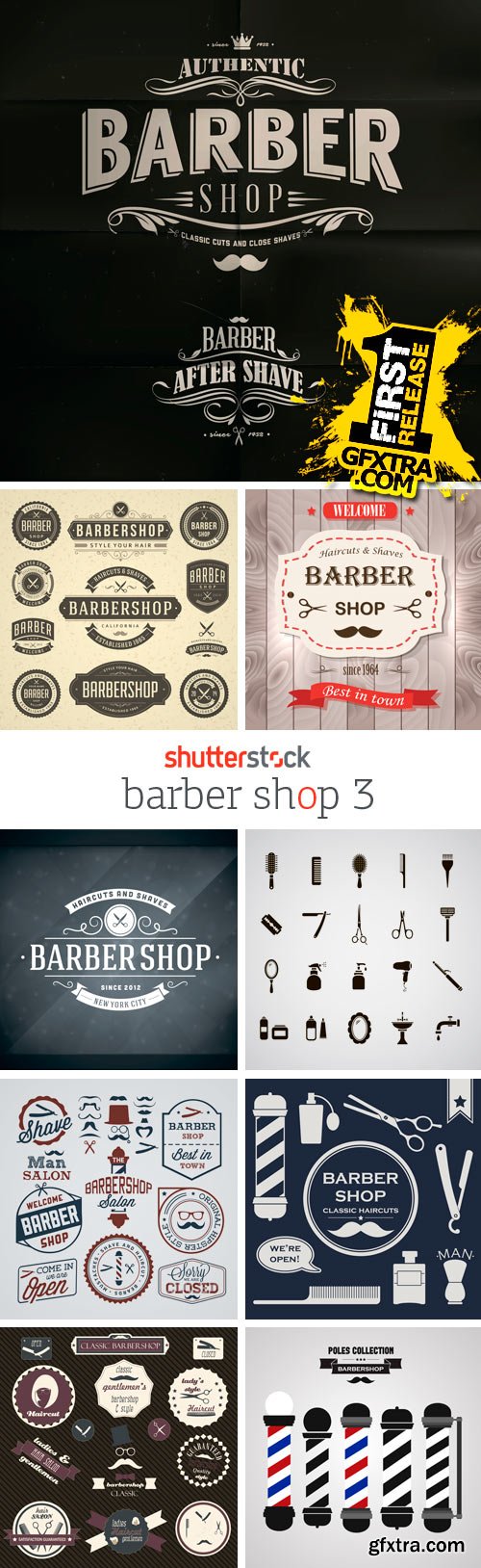 Amazing SS - Barber Shop 3, 25xEPS