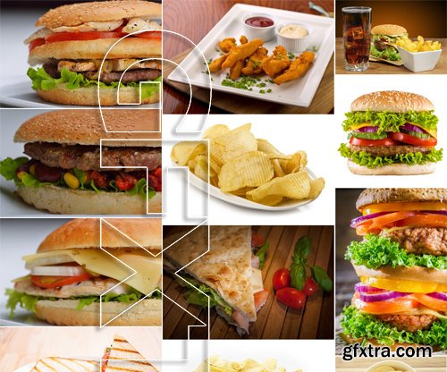 Stock Photos - Fast Food 2, 25xJPG