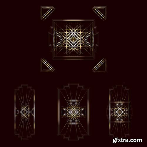 Gatsby Art Deco - 25x EPS