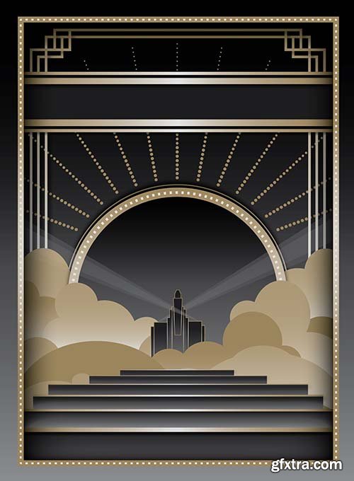 Gatsby Art Deco - 25x EPS