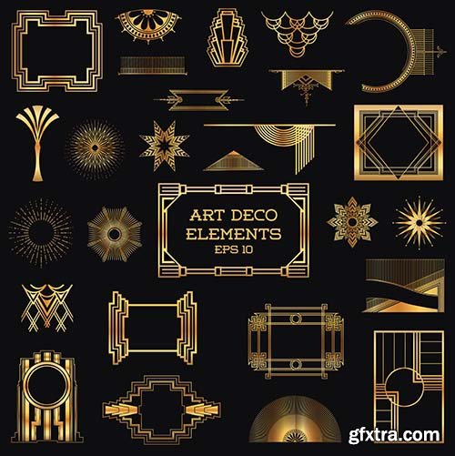 Gatsby Art Deco - 25x EPS