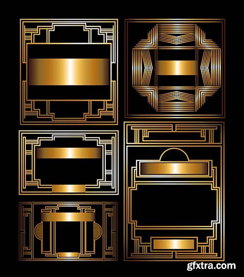 Gatsby Art Deco - 25x EPS