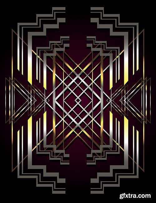 Gatsby Art Deco - 25x EPS