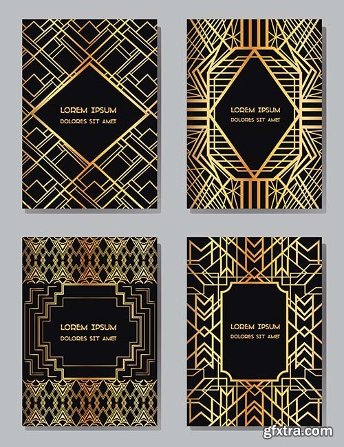 Gatsby Art Deco - 25x EPS