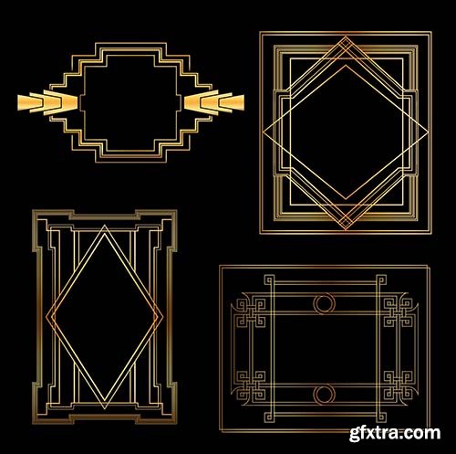 Gatsby Art Deco - 25x EPS