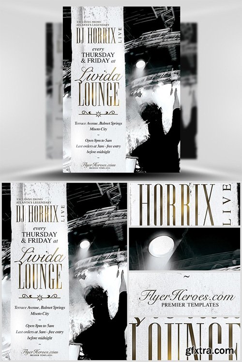 Livida Lounge Flyer Template