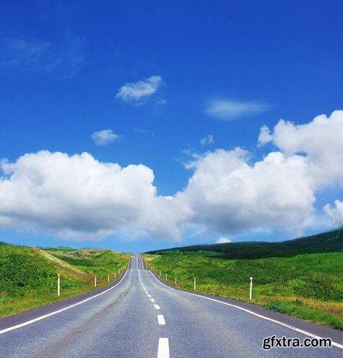 Stock Photos - Road 2, 25xJPG