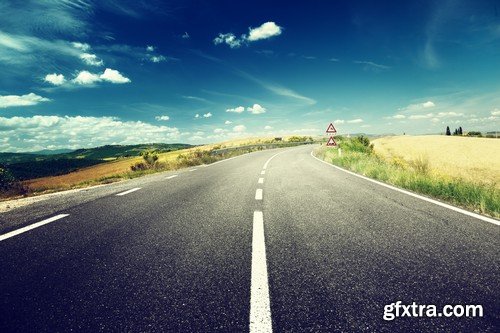 Stock Photos - Road 2, 25xJPG