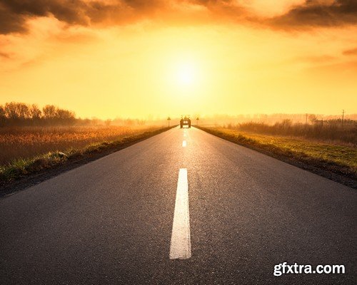 Stock Photos - Road 2, 25xJPG