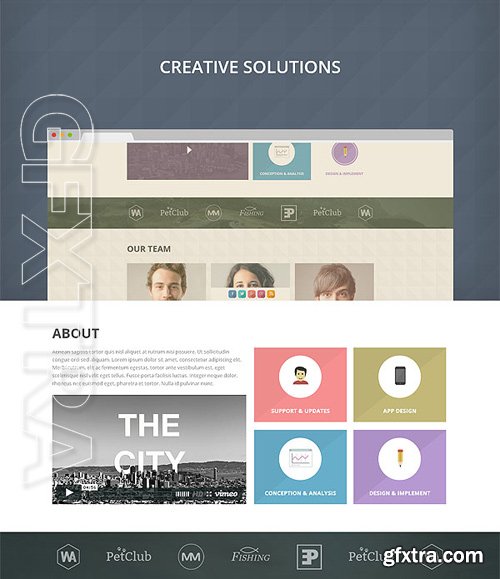 One Page Parallax Design Portfolio