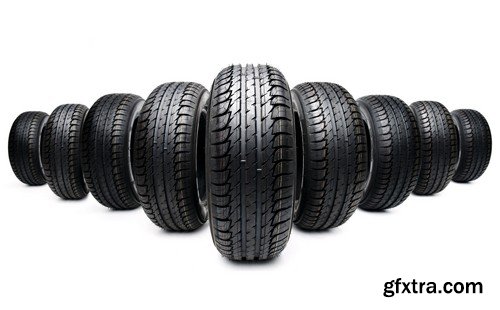 Stock Photos - Tires 2, 25xJPG