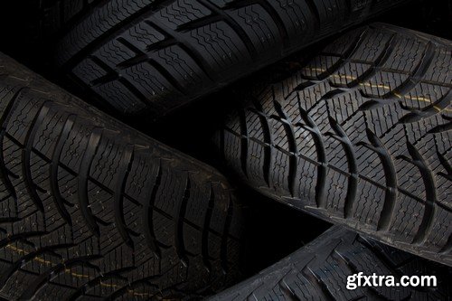 Stock Photos - Tires 2, 25xJPG