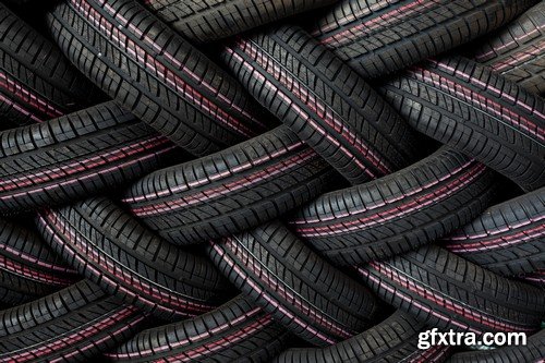 Stock Photos - Tires 2, 25xJPG