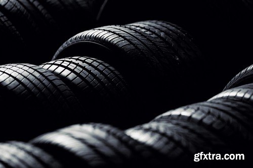 Stock Photos - Tires 2, 25xJPG