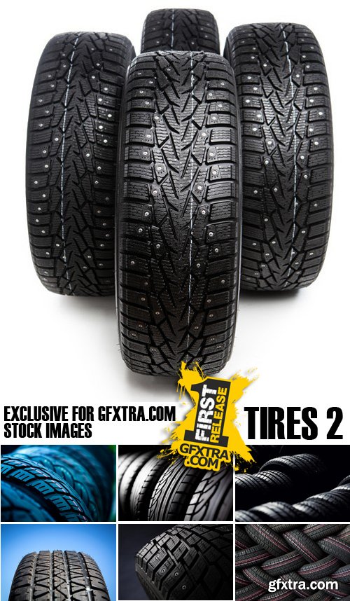 Stock Photos - Tires 2, 25xJPG