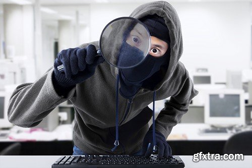 Stock Photos - Thief, Burglar 2, 25xJPG