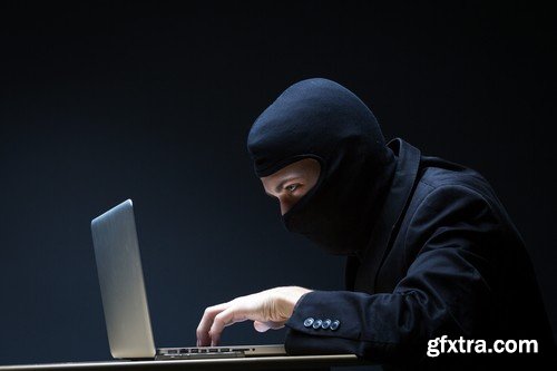 Stock Photos - Thief, Burglar 2, 25xJPG