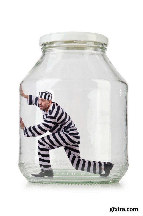 Stock Photos - Thief, Burglar 2, 25xJPG