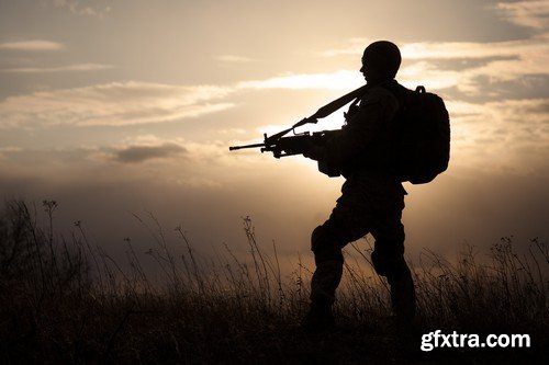 Stock Photos - Soldiers, 25xJPG