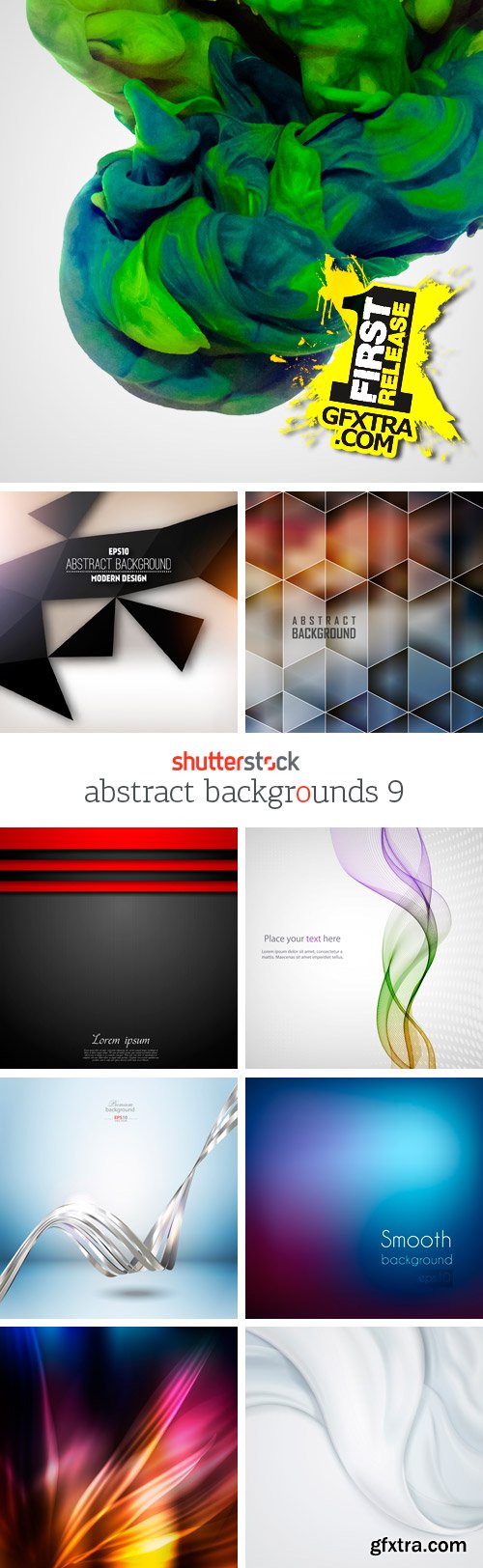 Amazing SS - Abstract Backgrounds 9, 25xEPS