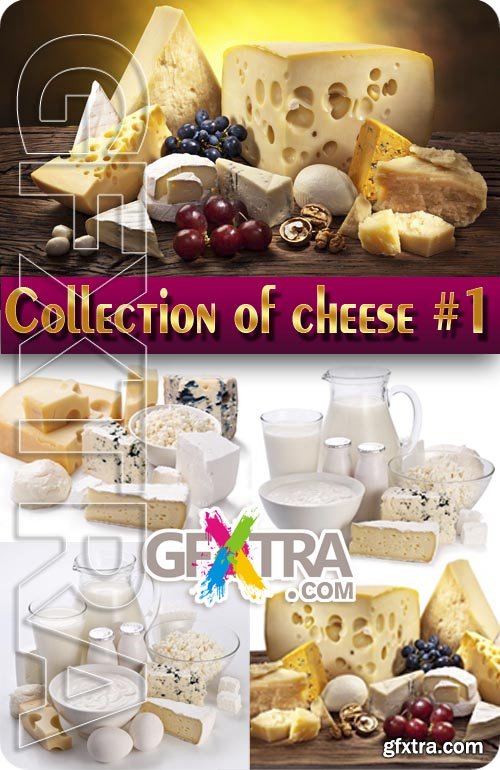 Food. Mega Collection. Cheese #1 - Stock Photo