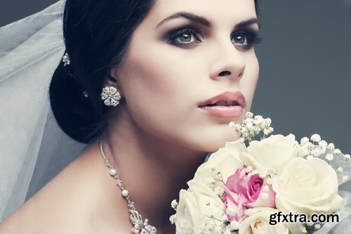 Amazing SS - Portrait of beautiful bride, 25xJPG