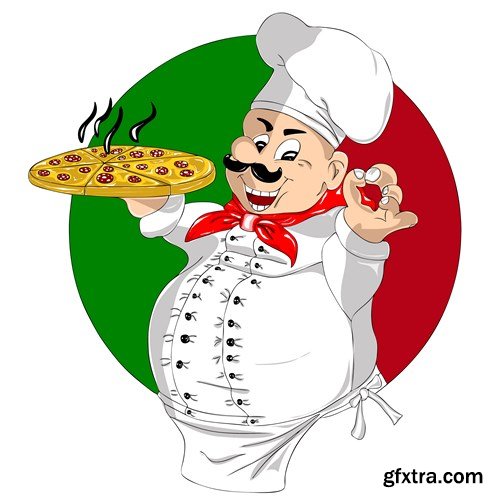 Italian Pizza, 25xEPS