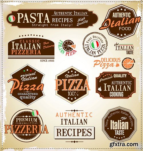 Italian Pizza, 25xEPS