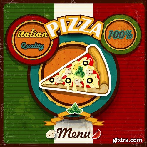 Italian Pizza, 25xEPS