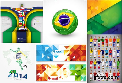 Brazil - FIFA World Cup 2014 vol.5, 25xUHQ JPEG