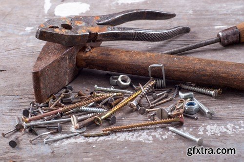 Stock Photos - Tools for construction, 25xJPG