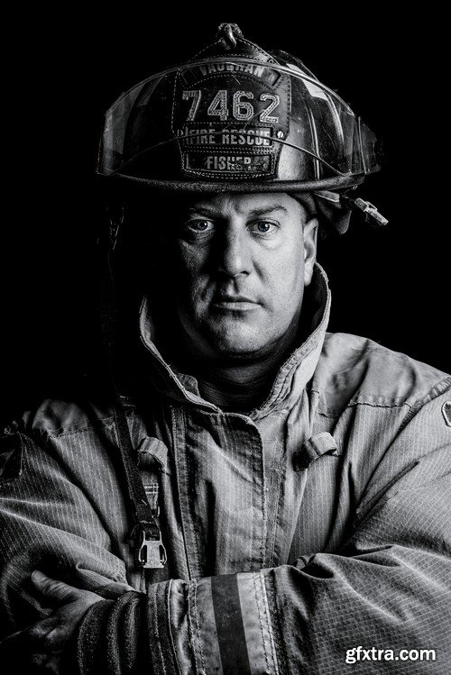 Stock Photos - Firefighter 2, 25xJPG