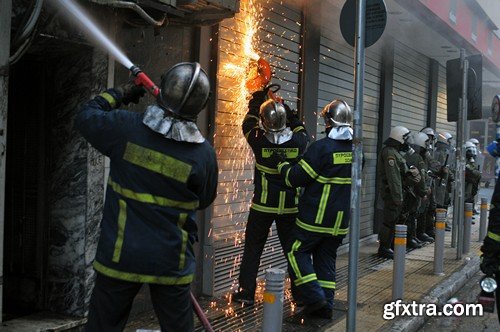 Stock Photos - Firefighter 2, 25xJPG