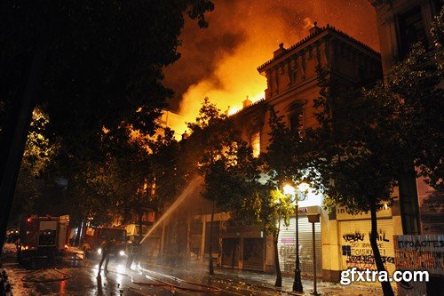 Stock Photos - Firefighter 2, 25xJPG