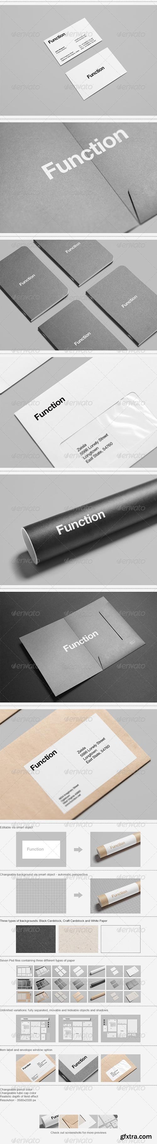 GraphicRiver - Branding / Stationery Mock-Up