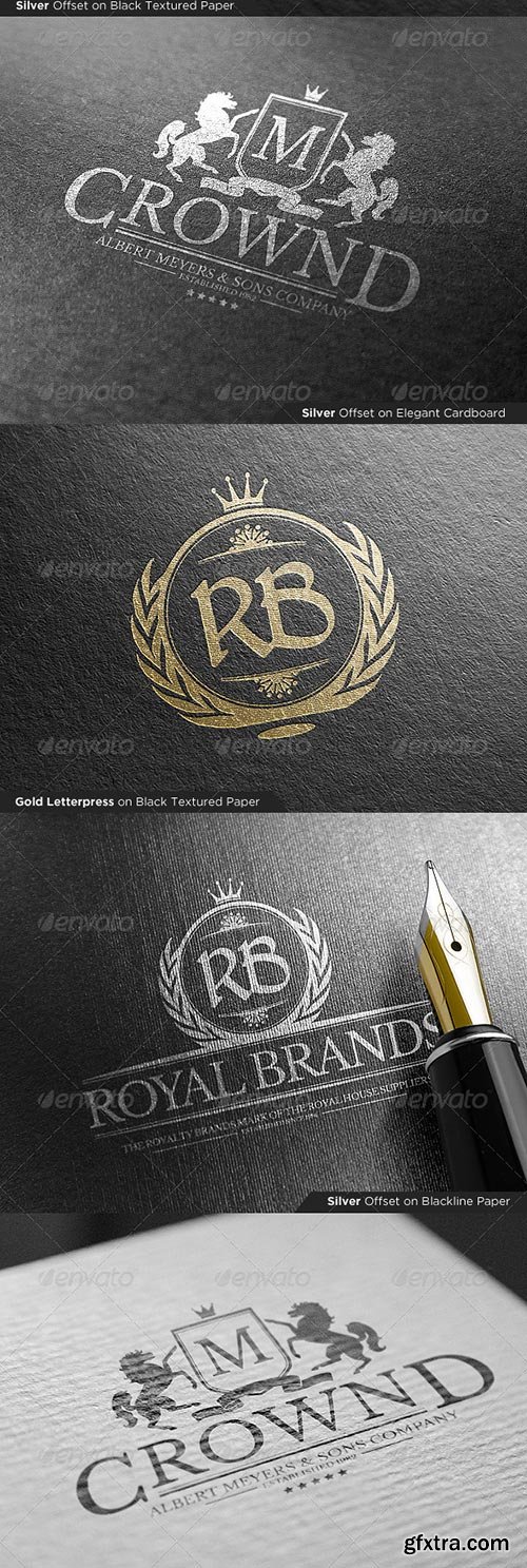 GraphicRiver - Logo Mock-Up / Exclusive Paper Edition 2